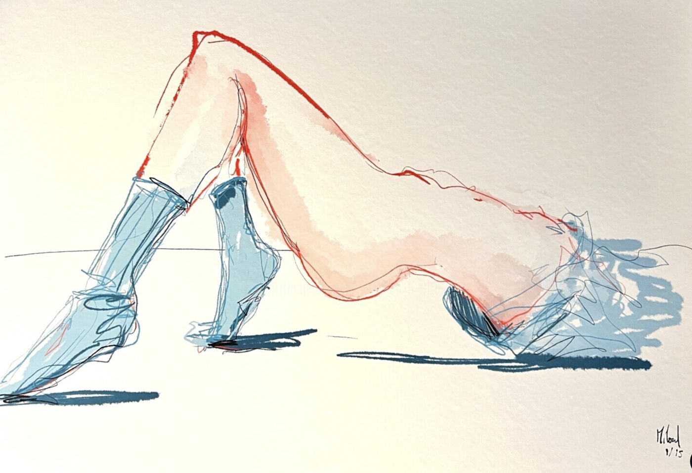 Blue Socks
