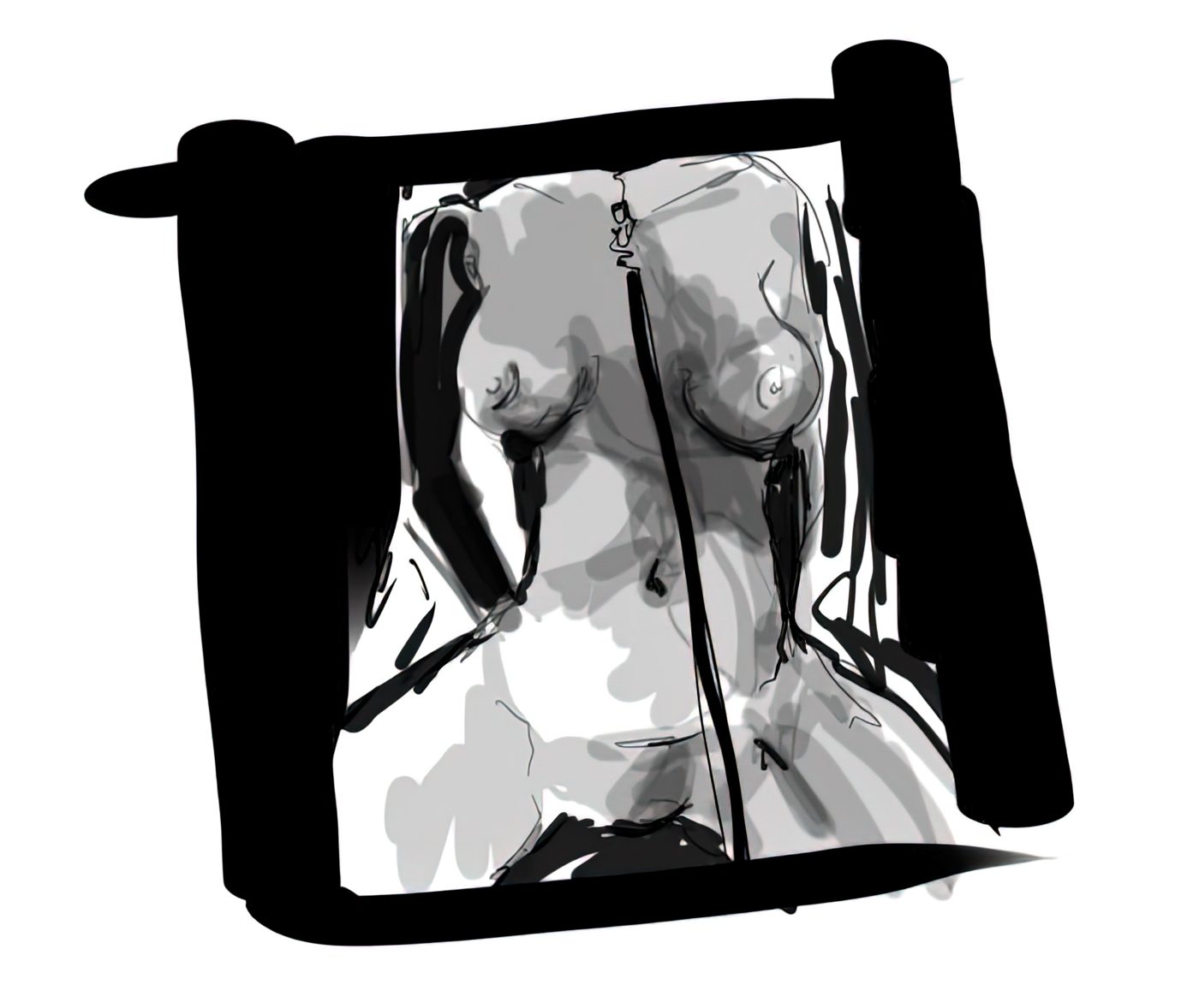 Dessin de live, Jeux de cordes