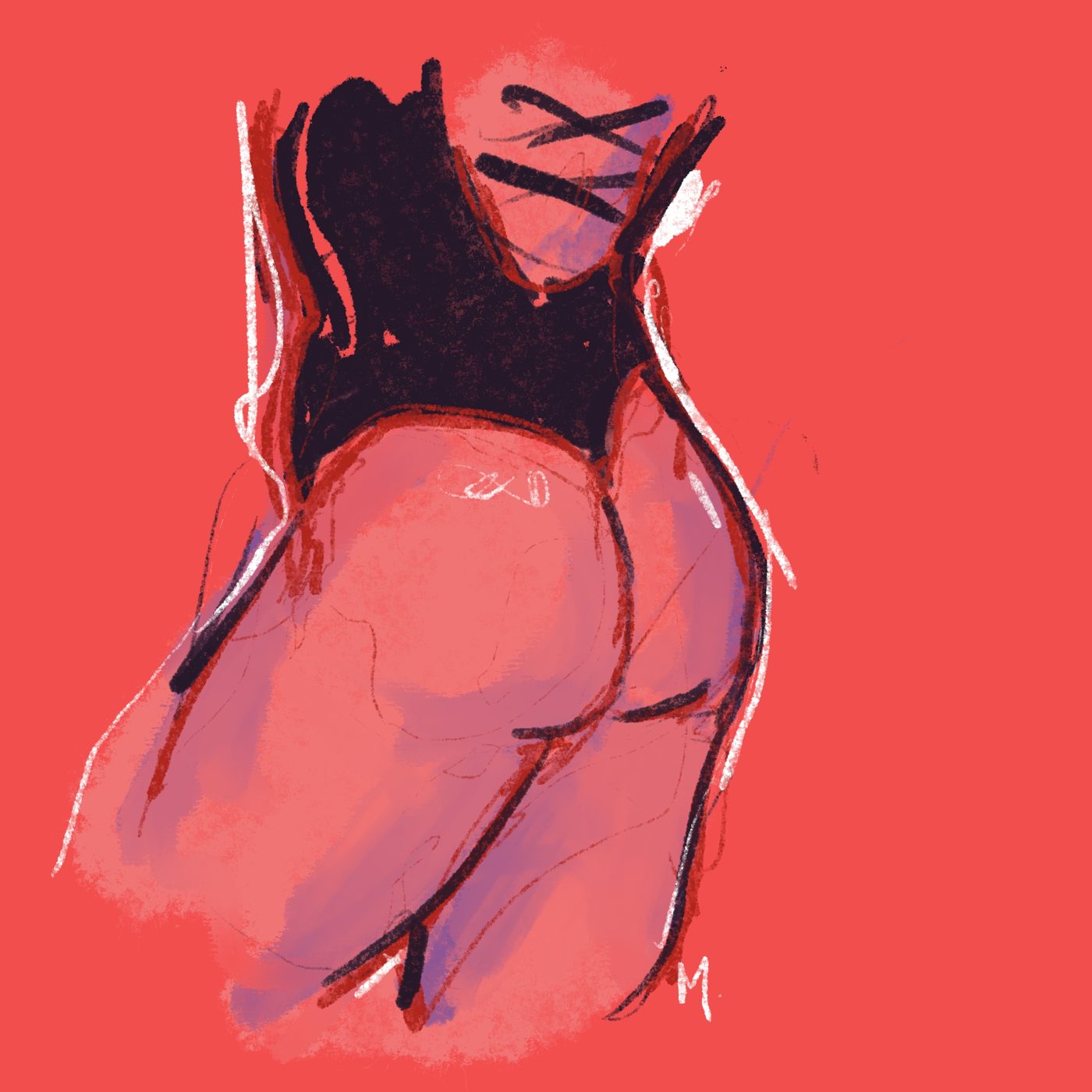 Dessin de live, Des corps