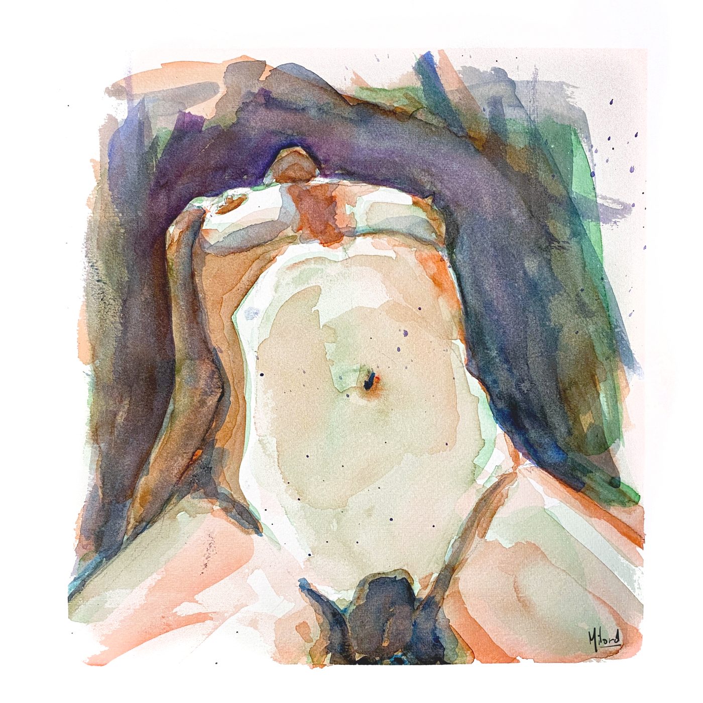 Dessin de live, Des corps