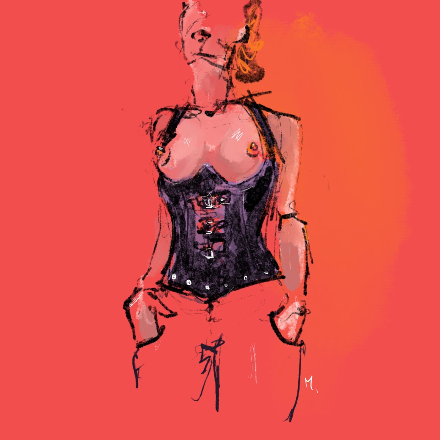 Dessin de live, Déshabillez-moi