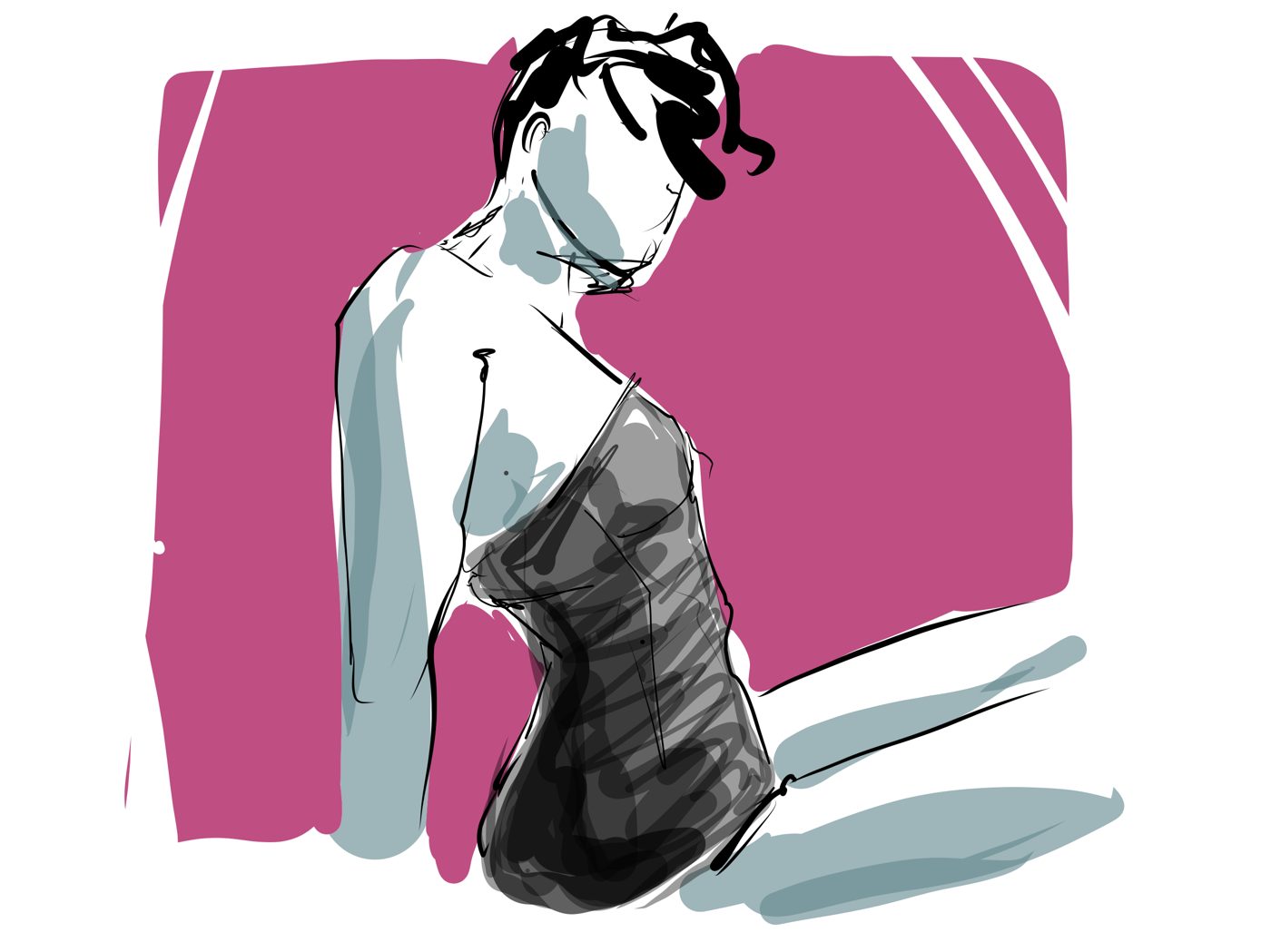 Dessin de live, Déshabillez-moi