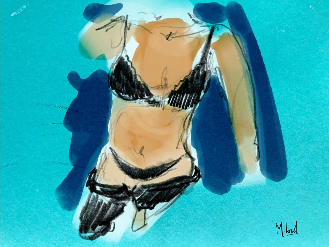 Dessin de live, Déshabillez-moi