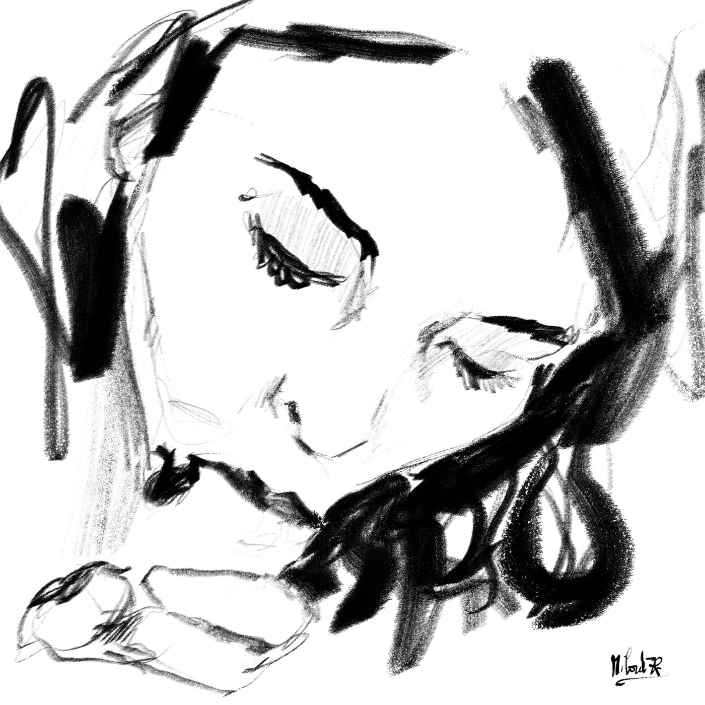 Dessin de live, La beauté du geste