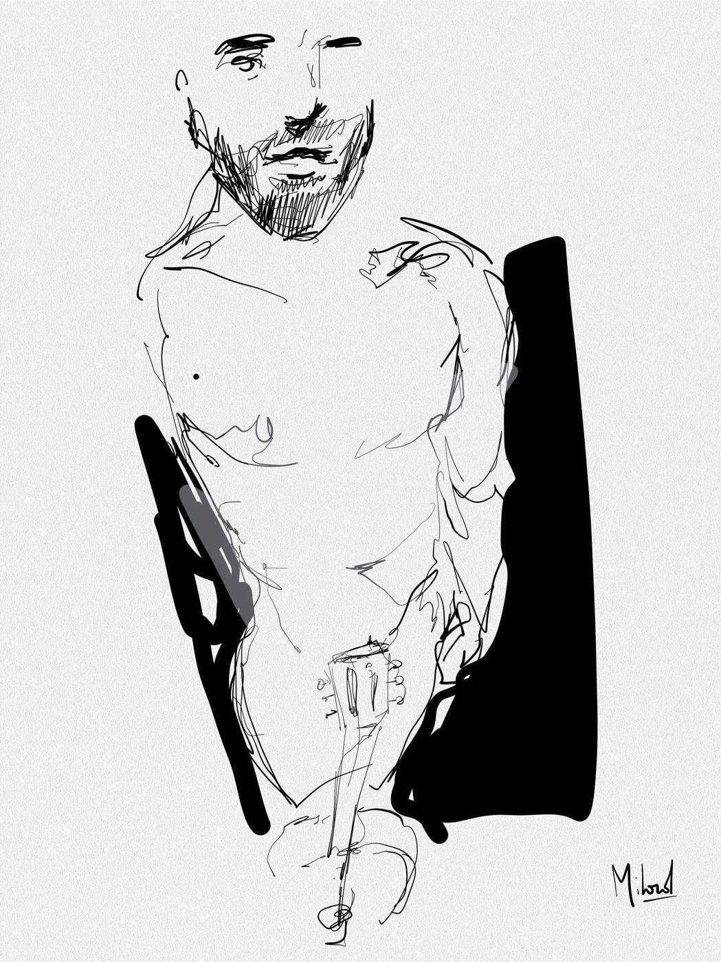 Dessin de live, Des hommes, des vrais
